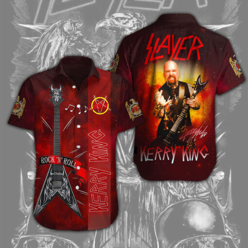 Slayer x Kerry King Short Sleeve Dress Shirt OVS0524T