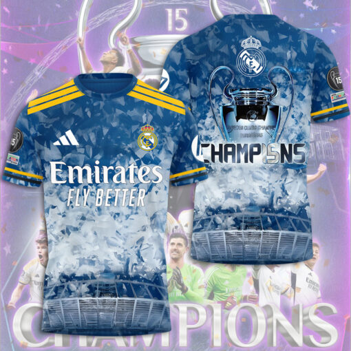 CHAMP15NS Real Madrid T shirt OVS0624SF