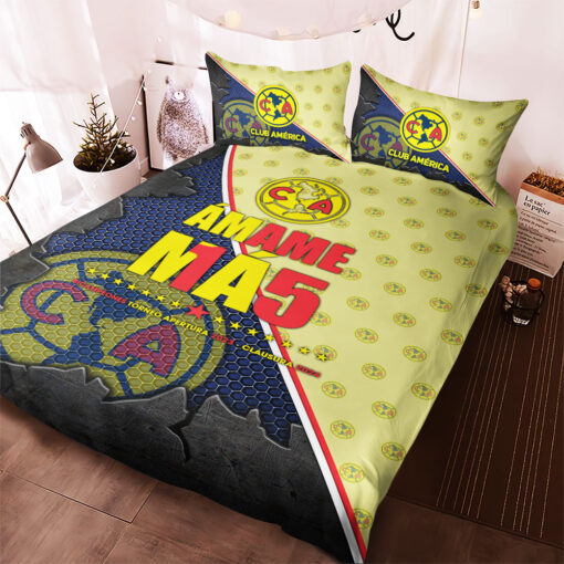 Club Amrica bedding set duvet cover pillow shams OVS0624SS IMAGE