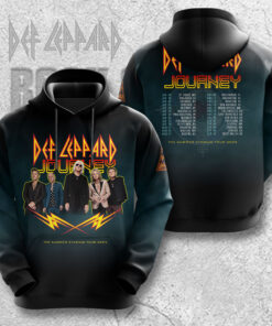 Def Leppard Black Hoodie OVS0624ZH