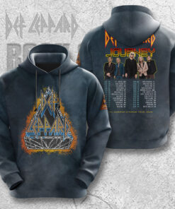 Def Leppard Grey Hoodie OVS0624ZG