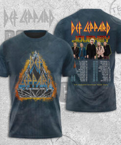 Def Leppard Grey T shirt OVS0624ZG