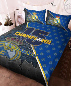 Real Madrid CHAMP15NS bedding set duvet cover pillow shams OVS0624SV IMAGE