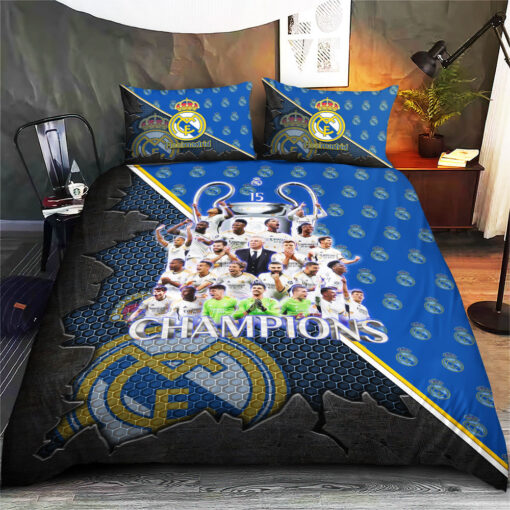 Real Madrid bedding set duvet cover pillow shams OVS0624SU