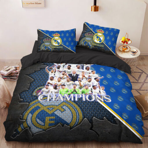 Real Madrid bedding set duvet cover pillow shams OVS0624SU