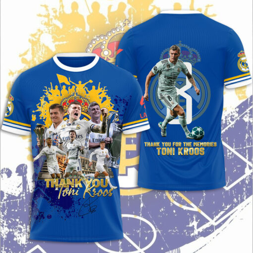 Real Madrid x Toni Kroos T shirt OVS0624ZO