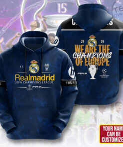 Customized Real Madrid Hoodie OVS0724SD