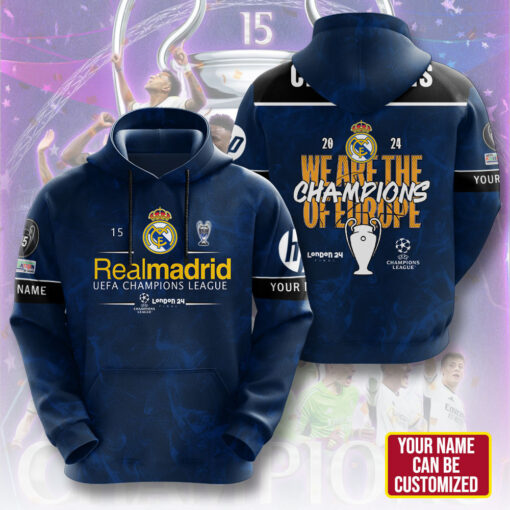 Customized Real Madrid Hoodie OVS0724SD