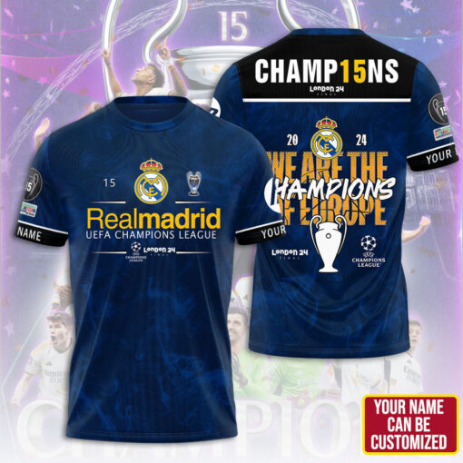 Customized Real Madrid Short T shirt OVS0724SD