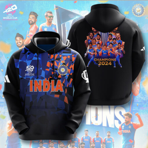 India X Icc Mens T20 World Cup Hoodie OVS0724ZO