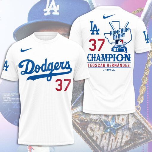 Los Angeles Dodgers x Teoscar Hernandez T shirt OVS0724ZX