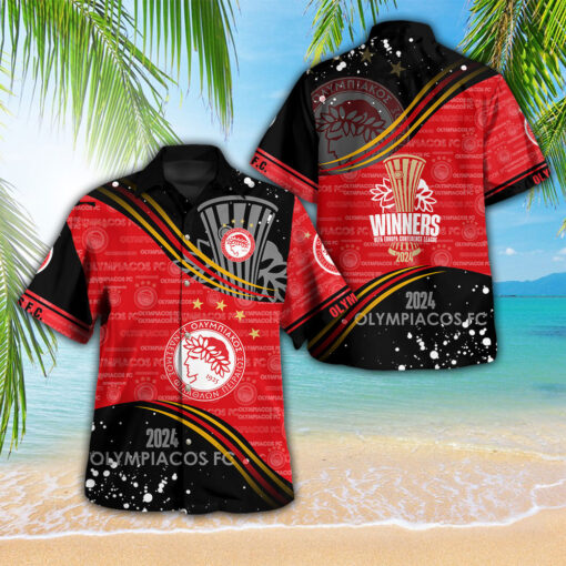 Olympiacos FC Hawaiian Shirt OVS0724H