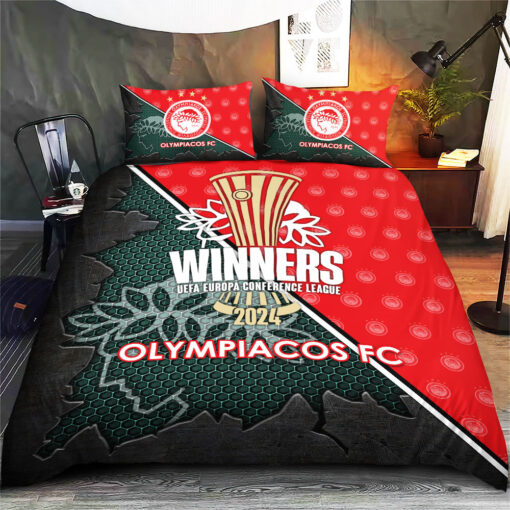 Olympiacos FC bedding set duvet cover pillow shams OVS0724K