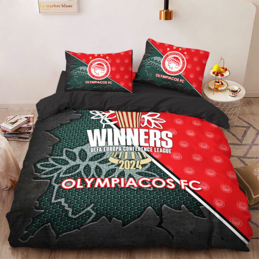 Olympiacos FC bedding set duvet cover pillow shams OVS0724K