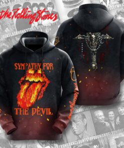 The Rolling Stones Sympathy For The Devil Hoodie OVS0724ZT