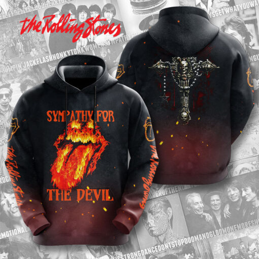 The Rolling Stones Sympathy For The Devil Hoodie OVS0724ZT