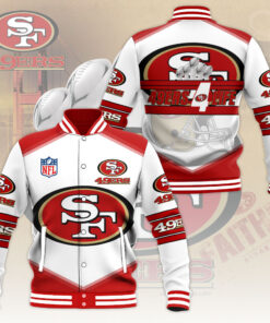 49ers varsity jacket OVS0824ZP