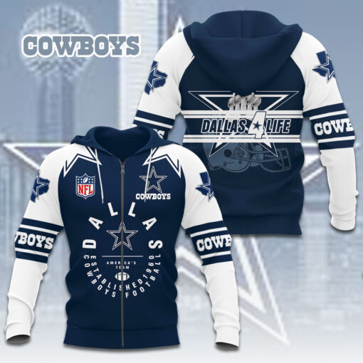 Dallas Cowboys Zip Hoodie OVS0824SX