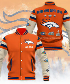 Denver Broncos varsity jacket OVS0824ZH