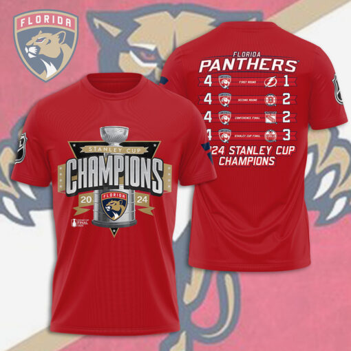 Florida Panthers 2024 T shirt OVS0824SV