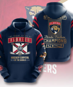 Florida Panthers Hockey Captain Hoodie OVS0824ZF