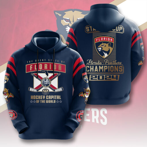 Florida Panthers Hockey Captain Hoodie OVS0824ZF