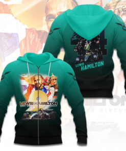 Lewis Hamilton Zip Hoodie OVS0824SH