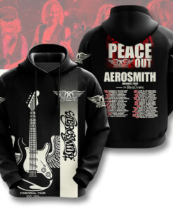 Peace Out Aerosmith Hoodie OVS0824M