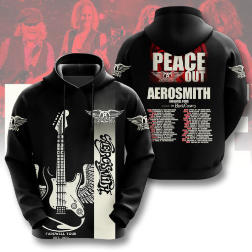 Peace Out Aerosmith Hoodie OVS0824M