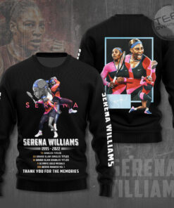 Serena Williams Black Sweatshirt OVS0824T