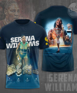 Serena Williams Navy T shirt OVS0824W