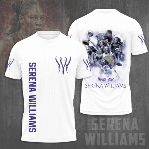 Serena Williams White T shirt OVS0824S