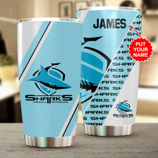 Customized Cronulla Sutherland Sharks Tumbler Cup OVS0924SO