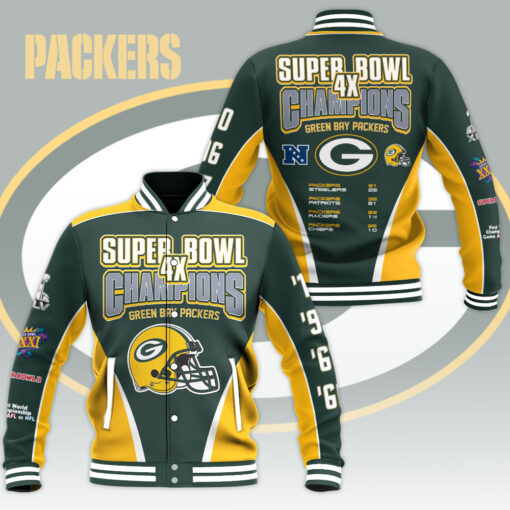 Green Bay Packers varsity jacket OVS0924N