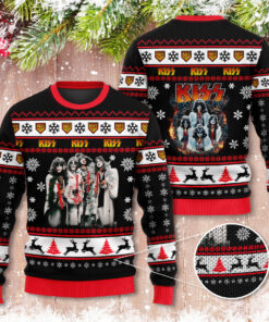 Kiss Band ugly christmas sweater OVS0924ZB