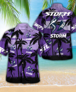 Melbourne Storm Hawaiian Shirt OVS0924SL