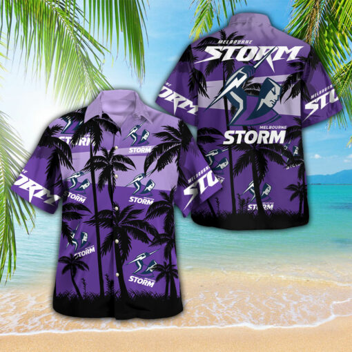 Melbourne Storm Hawaiian Shirt OVS0924SL