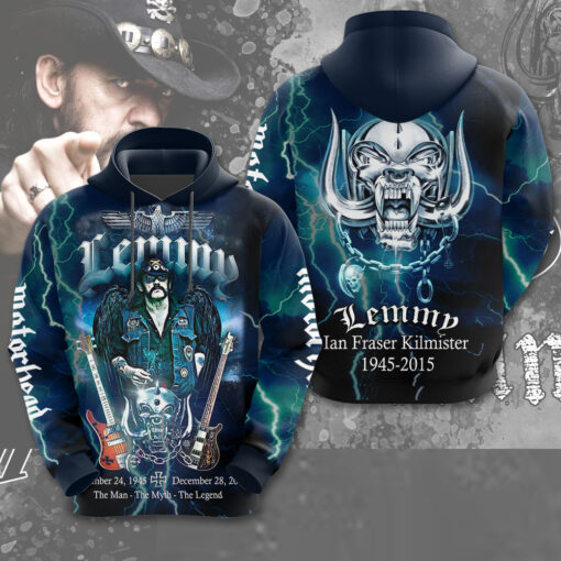 Motorhead Band x Lemmy Kilmister Hoodie OVS0924ZF