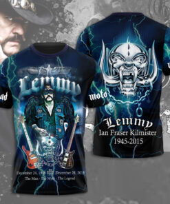 Motorhead Band x Lemmy Kilmister T shirt OVS0924ZF