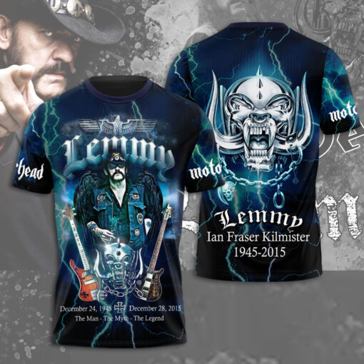 Motorhead Band x Lemmy Kilmister T shirt OVS0924ZF