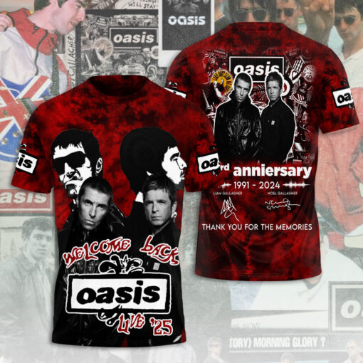 Oasis Band T shirt OVS0924W