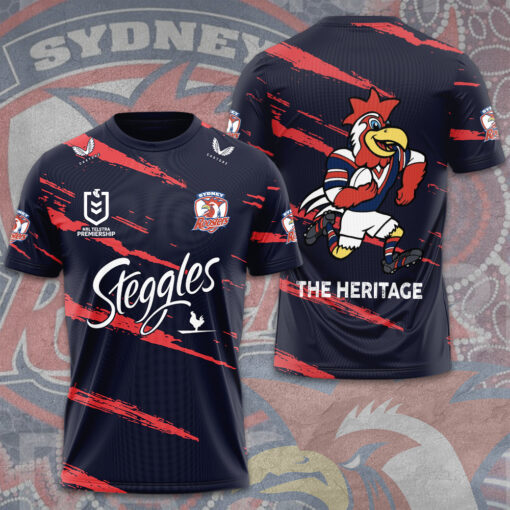 Sydney Roosters NRL T shirt OVS0924SZ