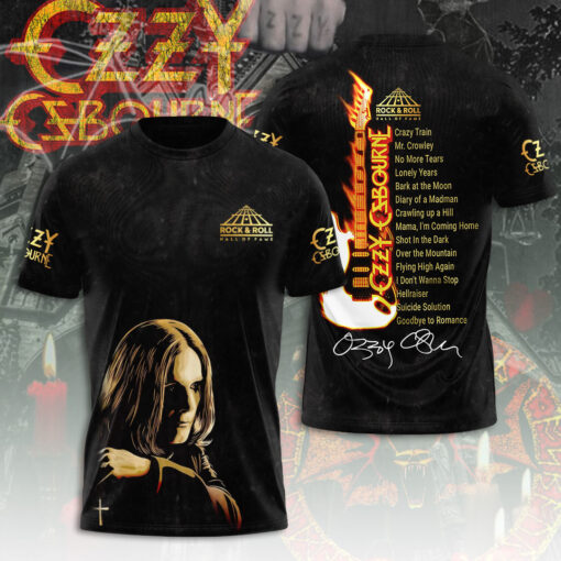 Black Sabbath x Ozzy Osbourne T shirt OVS1024SK