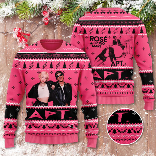 Bruno Mars x Rose ugly christmas sweater OVS1024SZ