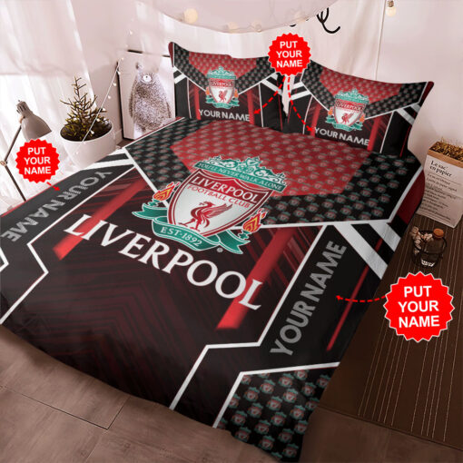 Customized Liverpool bedding set duvet cover pillow shams OVS1024Y image