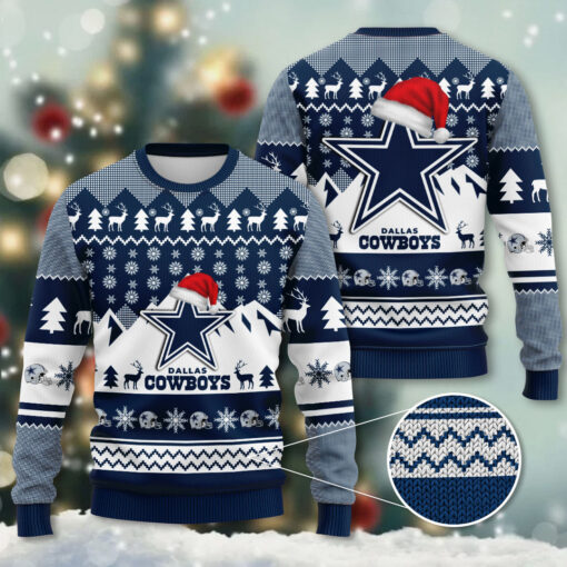 Dallas Cowboys ugly christmas sweater OVS1024SY