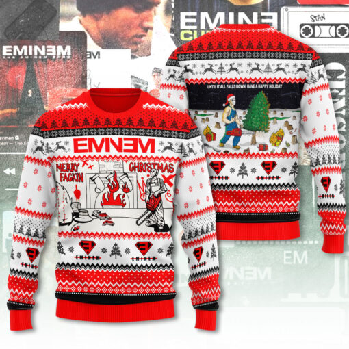 Eminem ugly christmas sweater OVS1024ZA