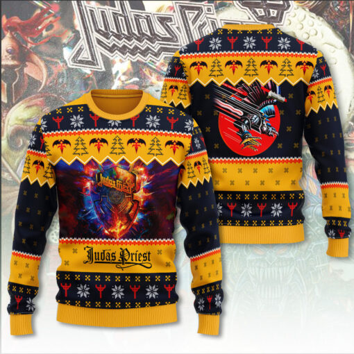 Judas Priest ugly christmas sweater OVS1024ZE