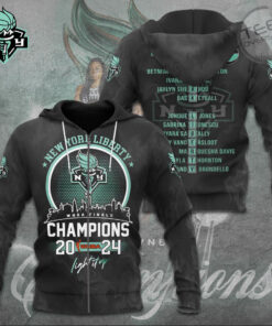 New York Liberty Zip Hoodie OVS1024SG