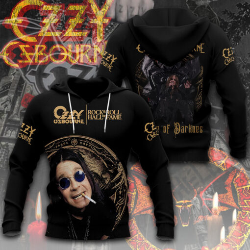 Ozzy Osbourne Prince of Darkness Hoodie OVS1024SP